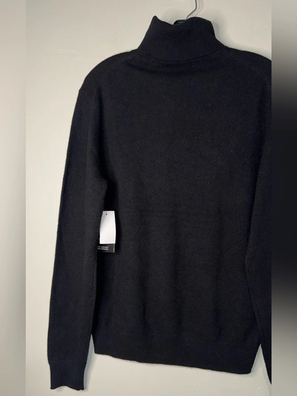 Saks Fifth Avenue Men's Black Turtleneck Sweater
